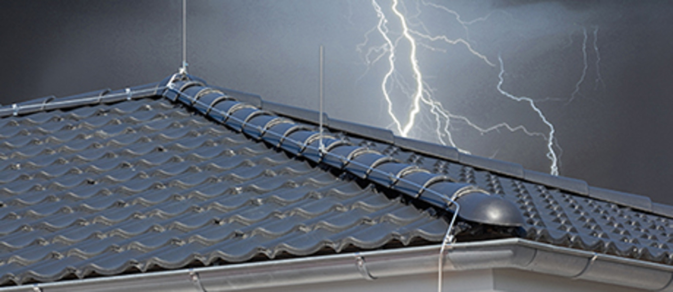 Äußerer Blitzschutz bei Elektro Schäffner in Ritteburg